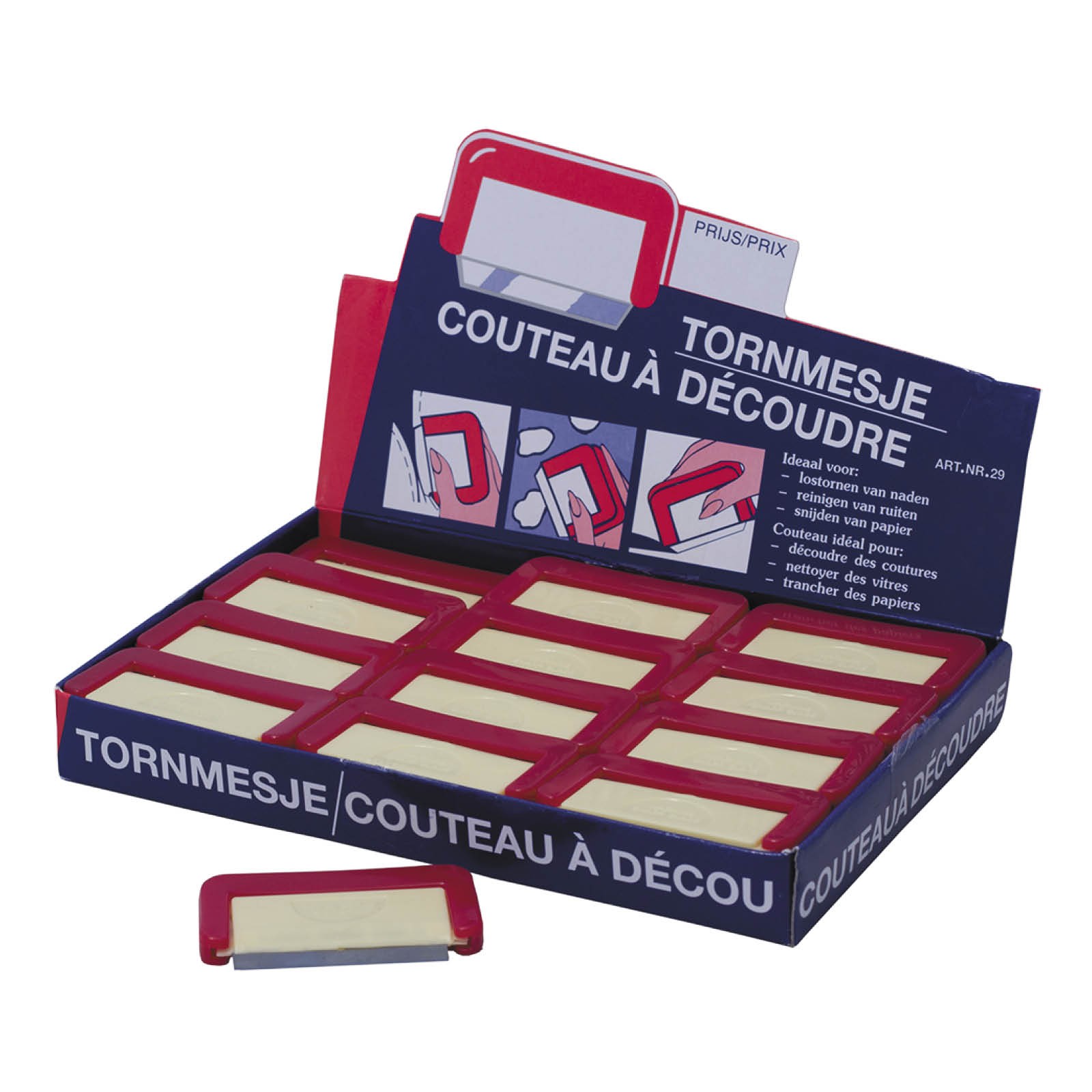 Couteau déchiré