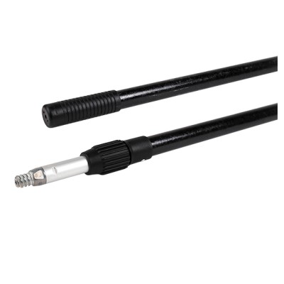 Manche télescopique 2 x 1,5mtr Noir PRO