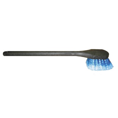 Brosse pour jantes (poils longs + bleus)