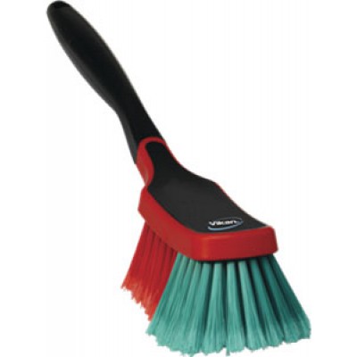 Vikan Brosse à main bord caoutchouc 28cm