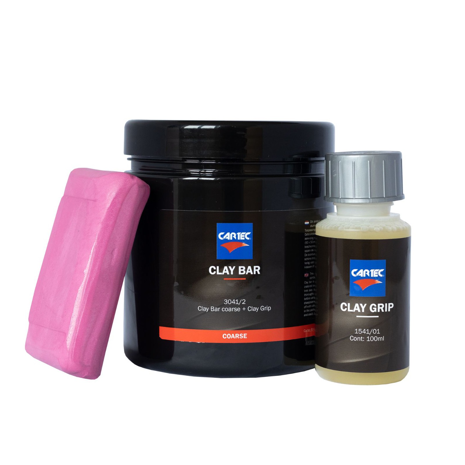 Lakgum Grof/Rood (Incl. 100ml Clay Grip) 200gr