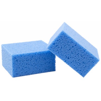 Éponge bleue