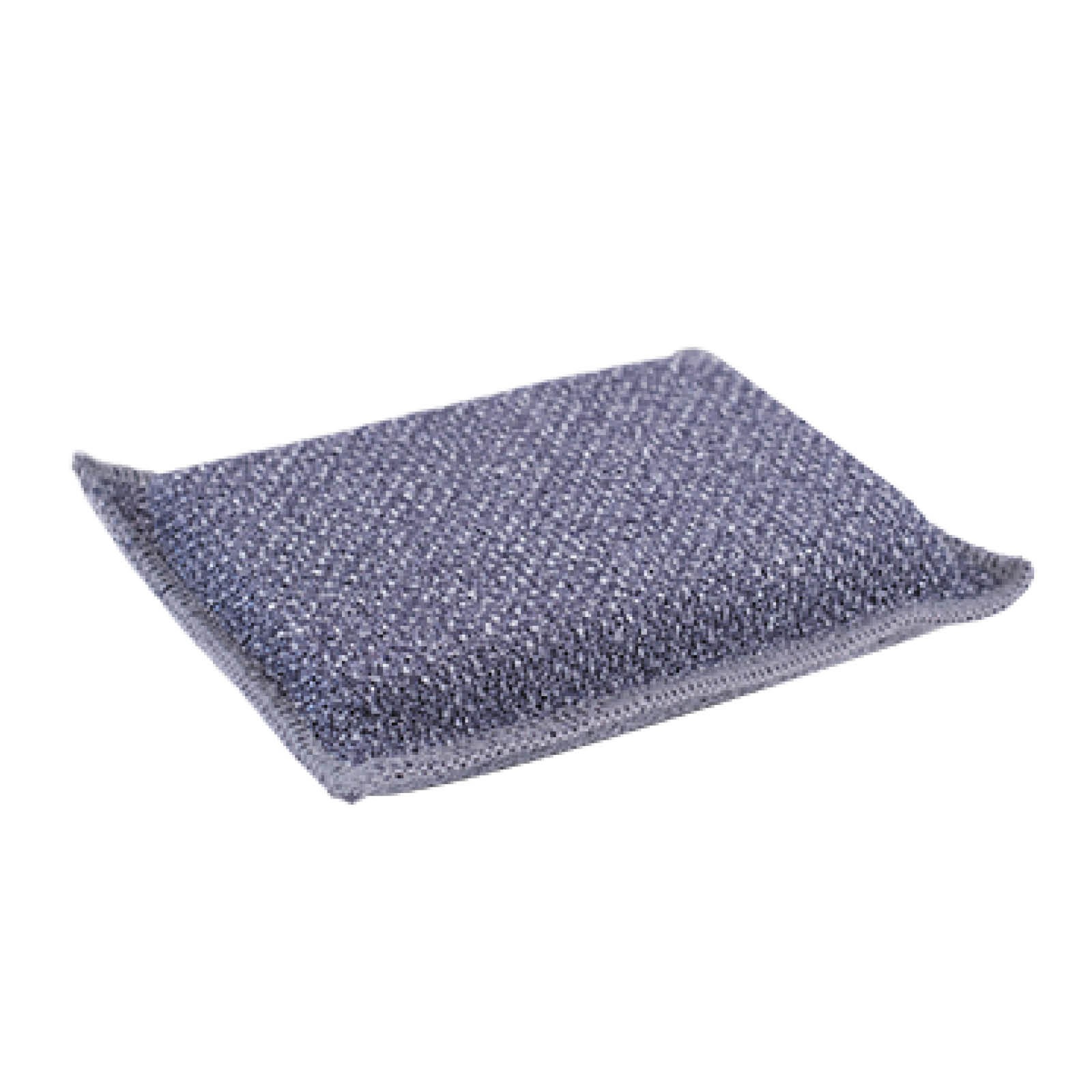 Éponge abrasive en microfibre DUO 13 x 9 cm gris (1 face abrasive)