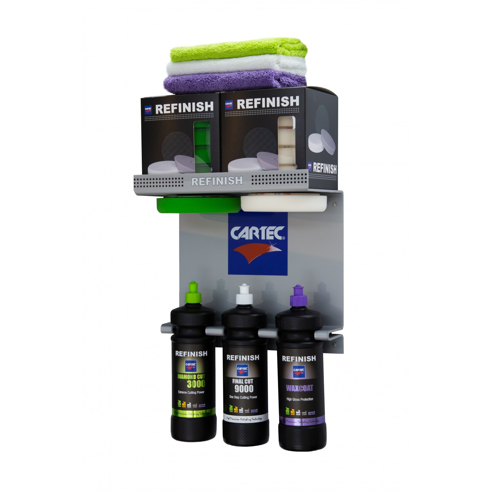 Refinish startpakket 150mm roterend (3000, 9000 & WaxCoat)
