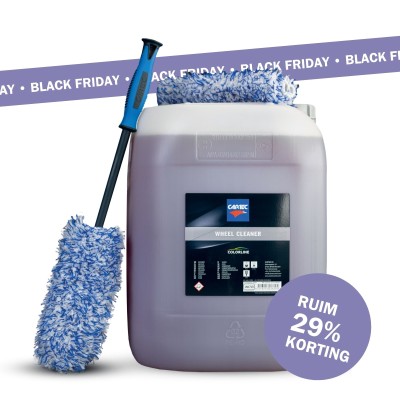Promotion Black Friday - Wheel Cleaner + Slim Microfiber Wheel Brush