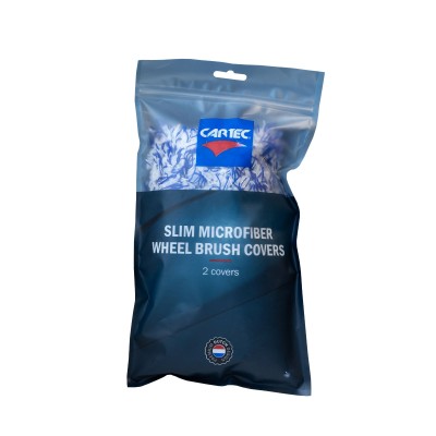 Slim Microfiber Wheel Brush Covers – Lot de 2 pièces