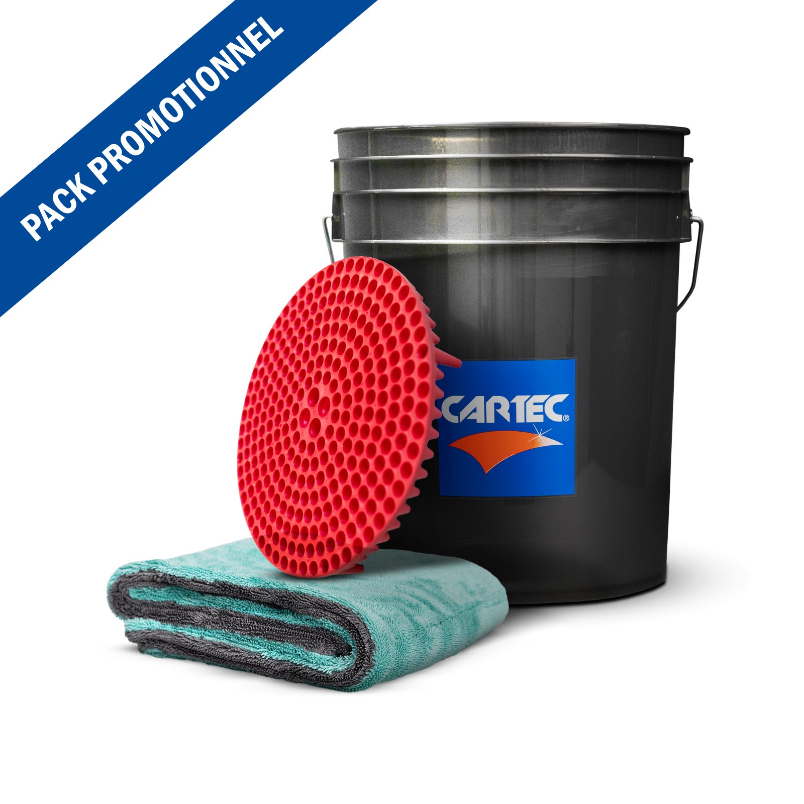 Bucket, Siever & Towel Pack