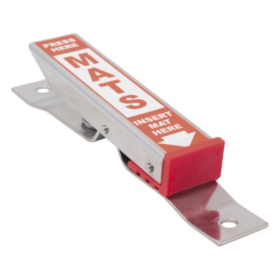 support de tapis en acier inoxydable